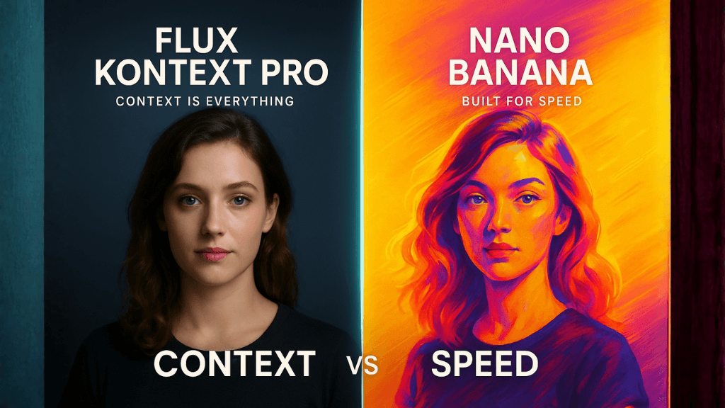Flux Kontext Pro vs Nano Banana | AI Image Editing Comparison 2025